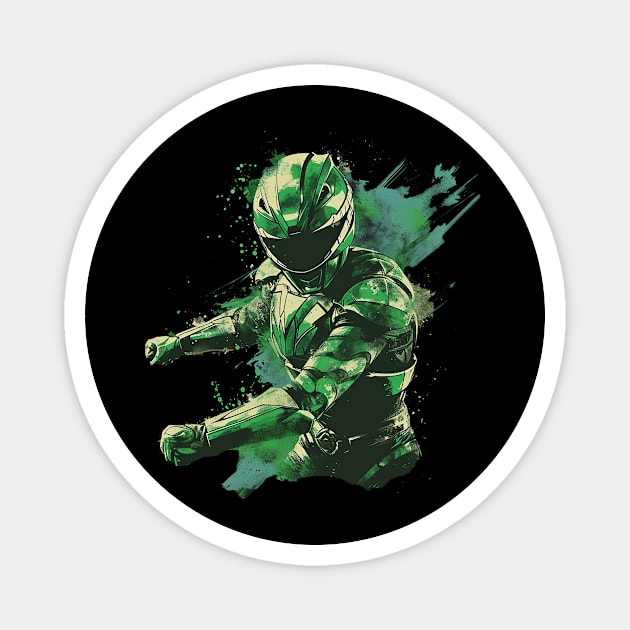 green ranger Magnet by dorapeterx